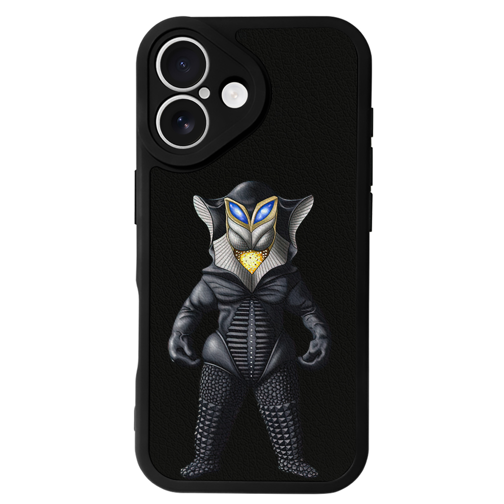 （画像用） ウルトラマン Ultraman 【iPhone 16シリーズ対応】シリコンスマホケース（レザー調） 材質：シリコン